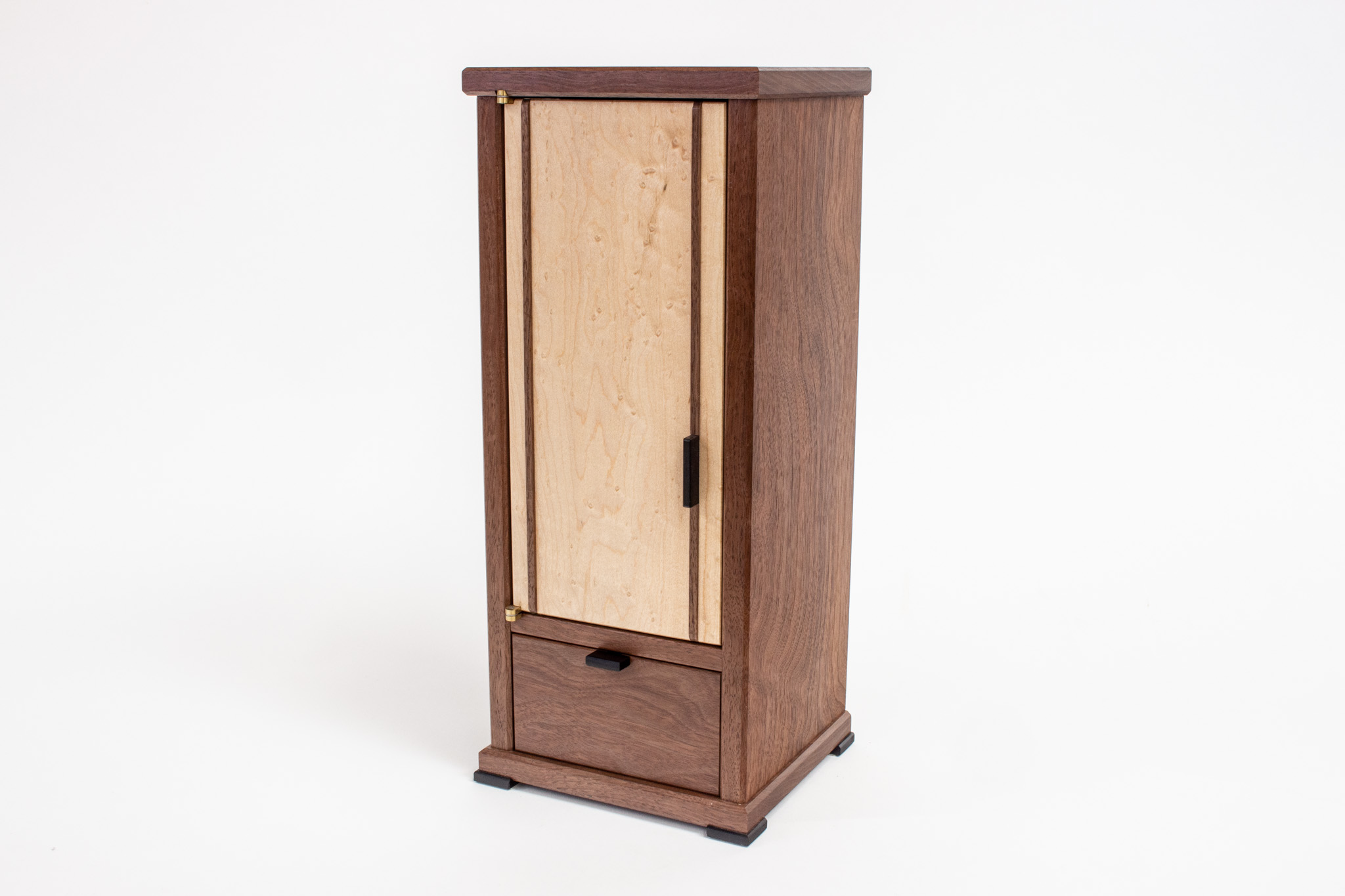 Culley Walnut Jewelry Cab